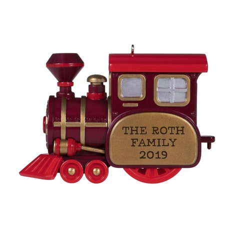 All Aboard! Gingerbread Train Locomotive