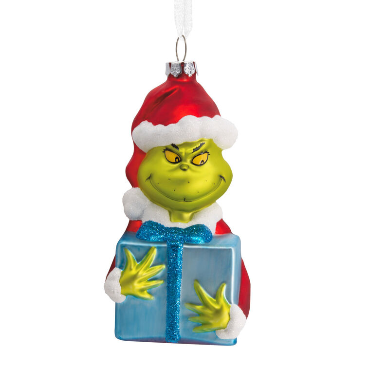 The Grinch with Package