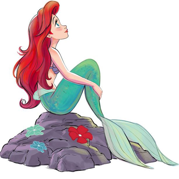 Ariel on Rock