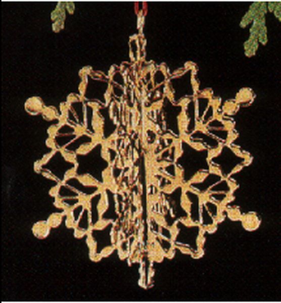 Brass Snowflake