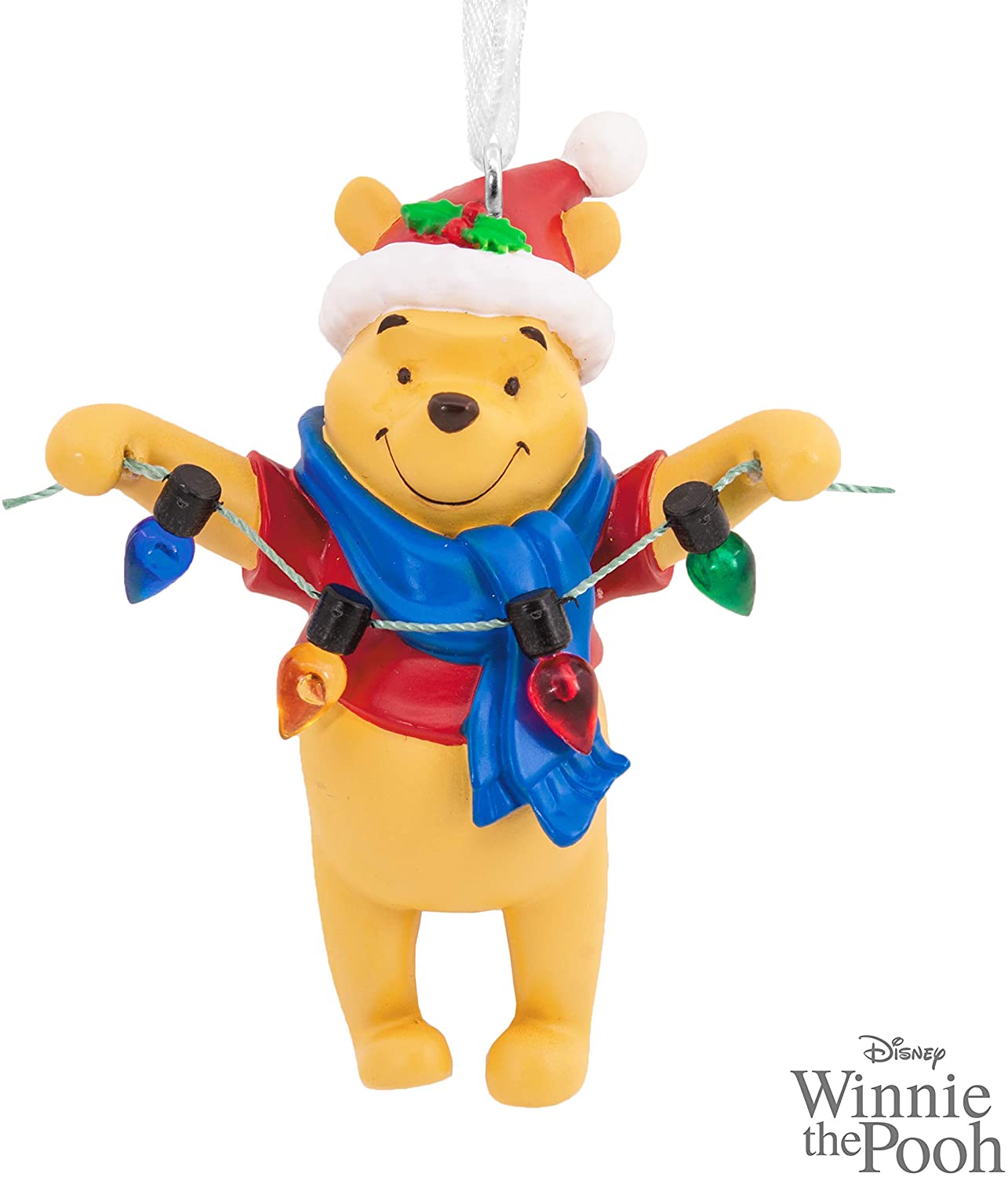 Santa Winnie the Pooh with Lights