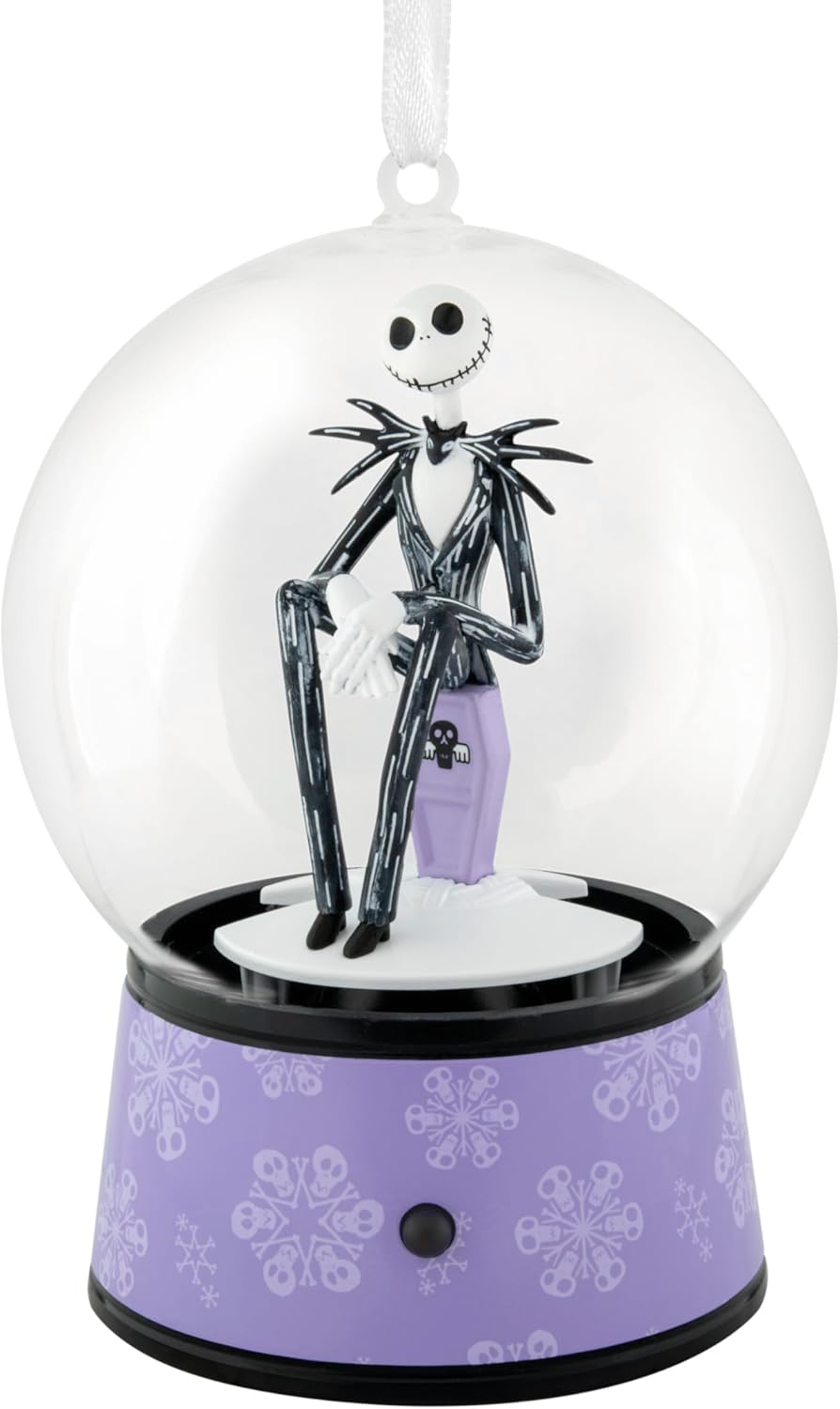 Nightmare Before Christmas Musical Snow Globe