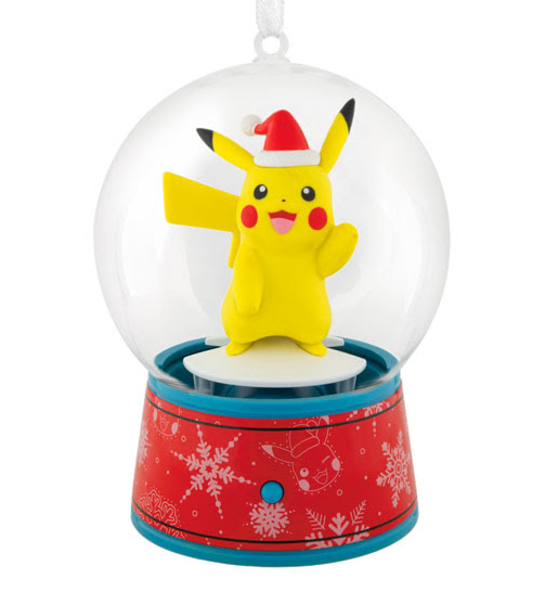 Pikachu Musical Snow Globe
