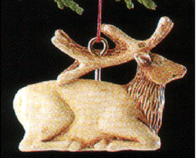 Scrimshaw Reindeer