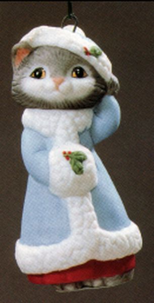Kitten in Coat and Hat
