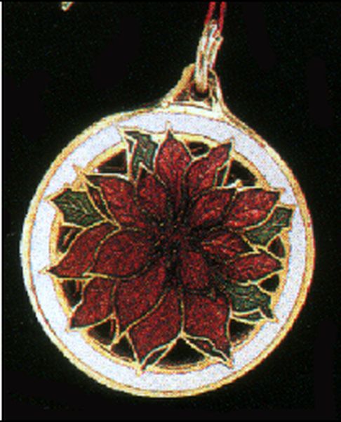 Cloisonne Poinsettia