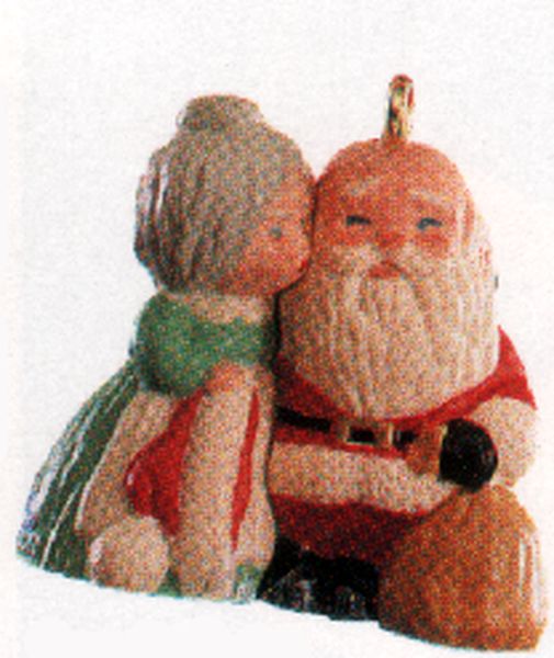 Santa Getting Ready to Leave