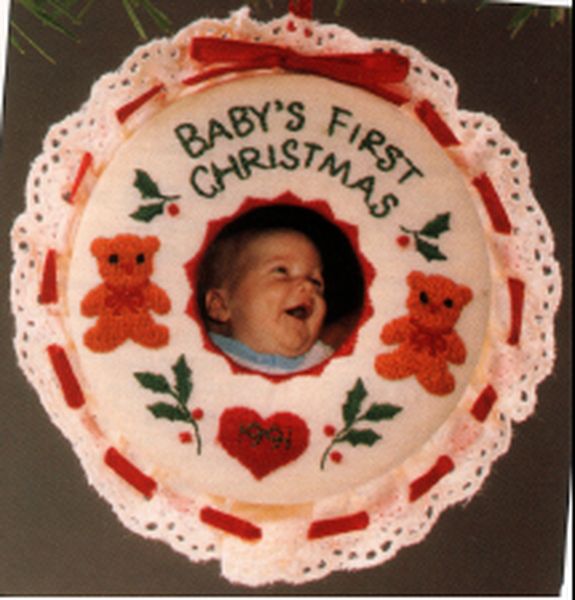 Baby's First Christmas - Photo Holder