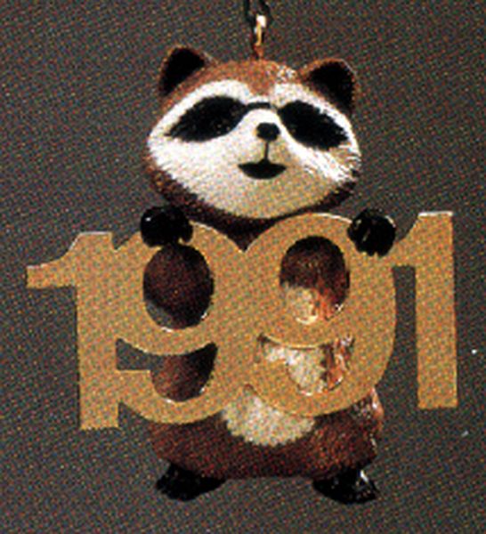 Raccoon with Brass 1991