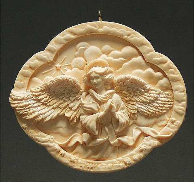 Baroque Angels, Ivory Antique