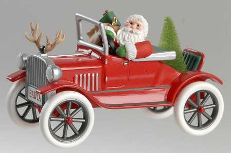Santa's Antique Car