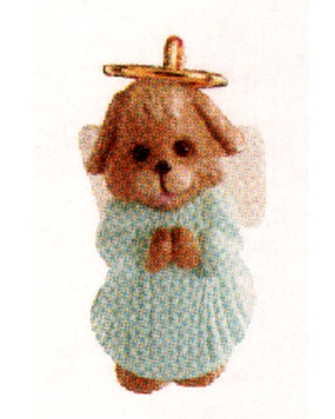 Puppy Angel in blue