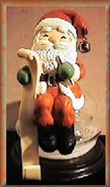 Santa with List