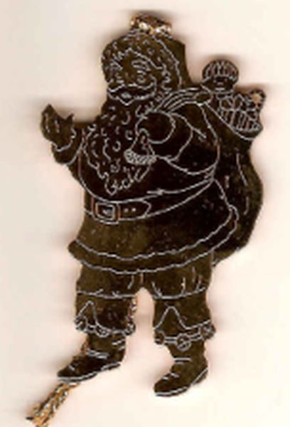 Brass Santa