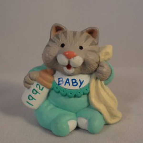 Kitten In Bib