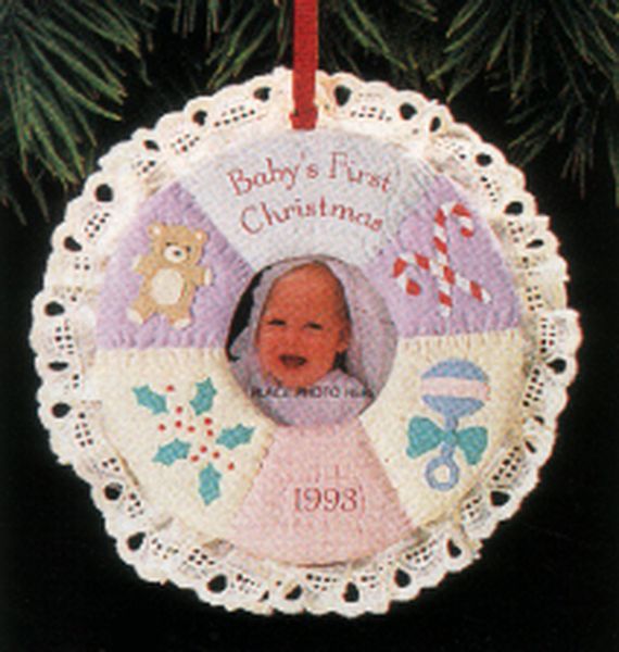 Baby's First Christmas - - Photo Holder