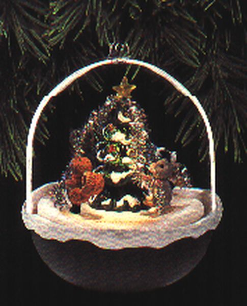 Animals Decorating Christmas Tree