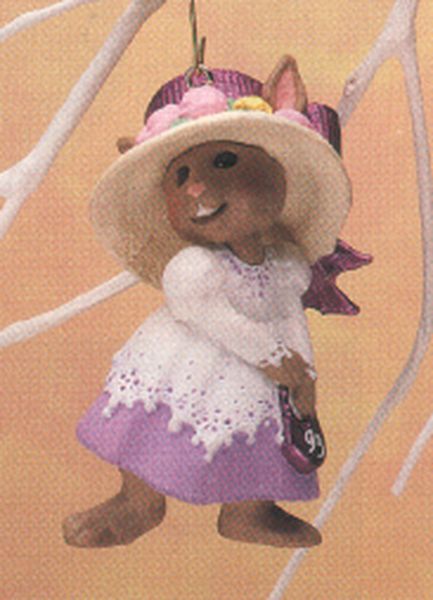Purple and White Dress
