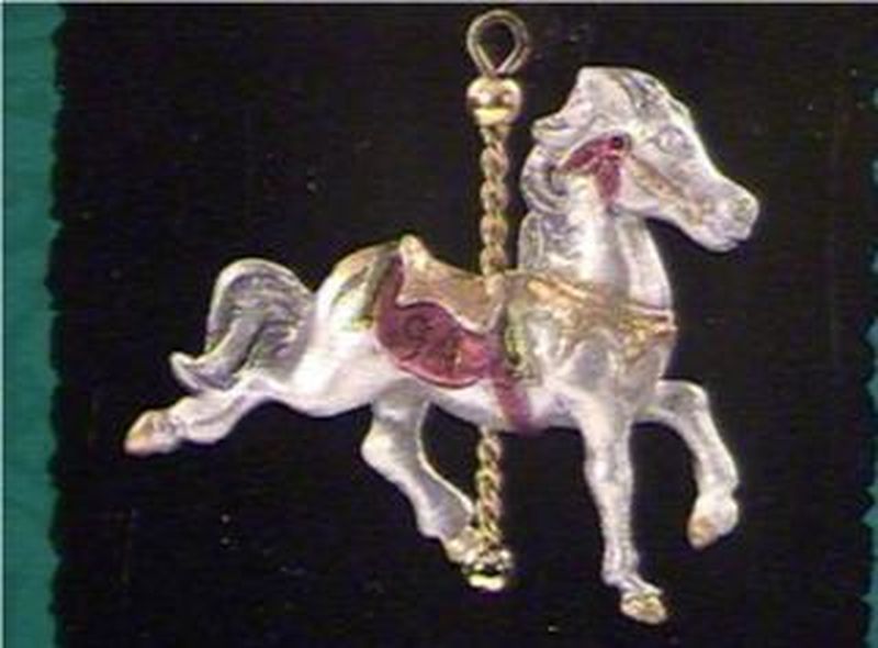 Graceful Carousel Horse
