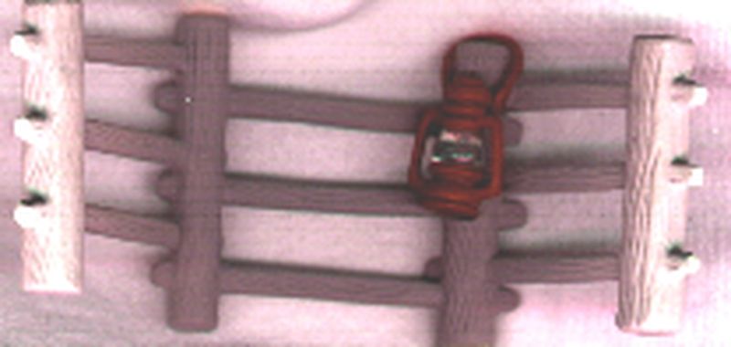 Fence w/Lantern