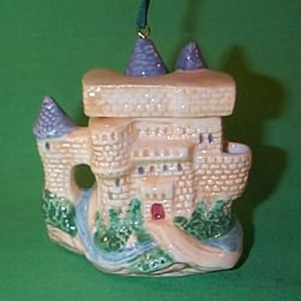 European Castle Teapot