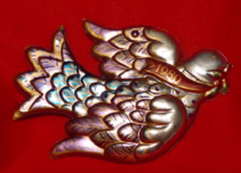 Dove Test Ornament