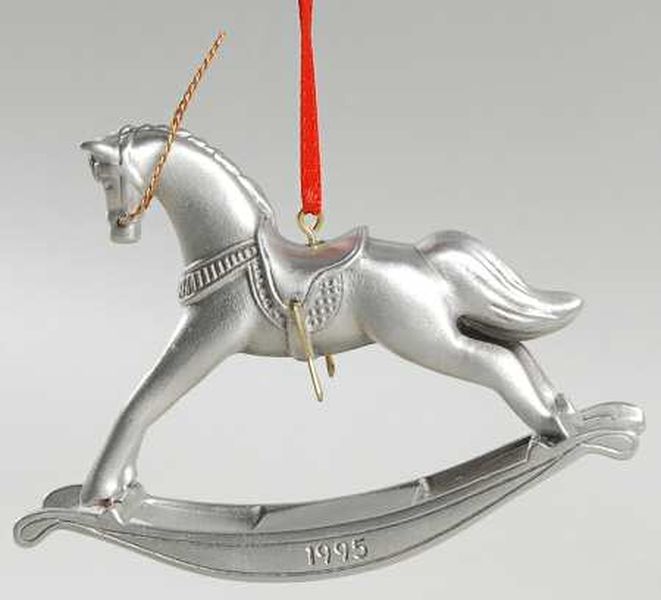 Pewter Rocking Horse