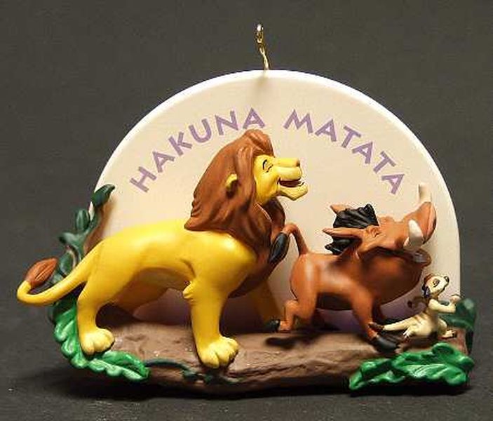Simba, Pumbaa and Timon