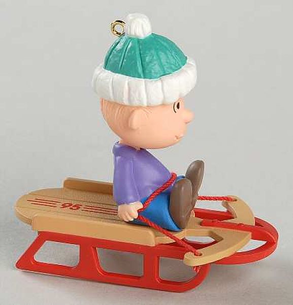 Linus on Sled
