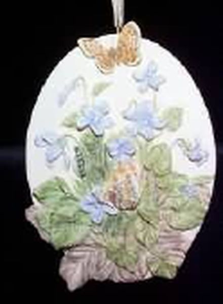 Violets and Butterflies