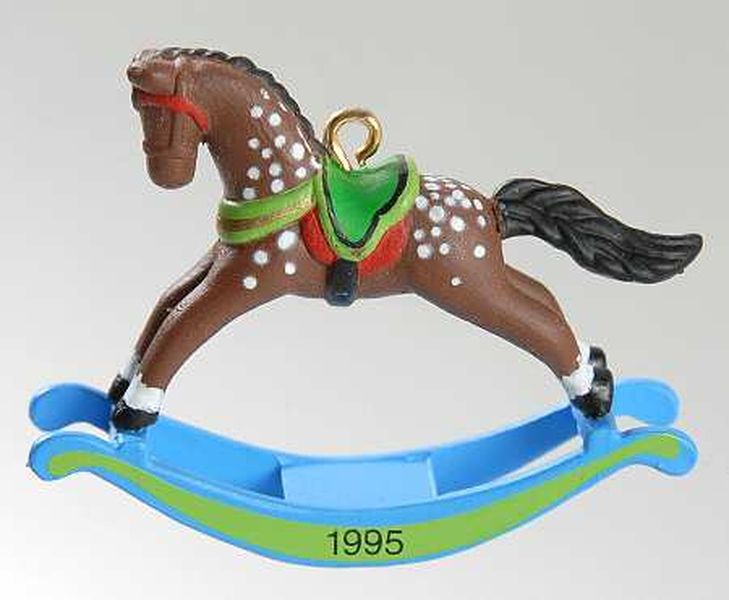 Brown Spotted - Green Rocker