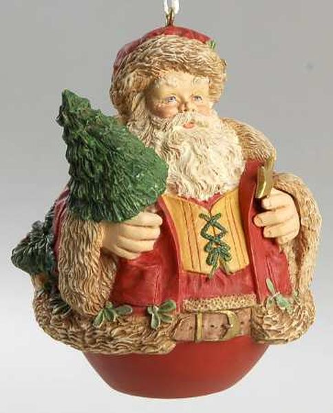 Evergreen Santa