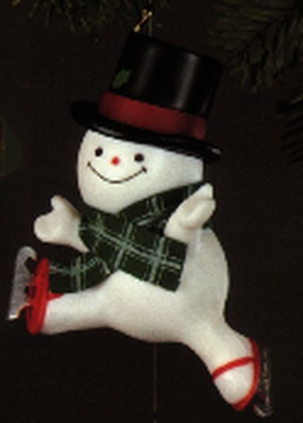 Skating Snowman
