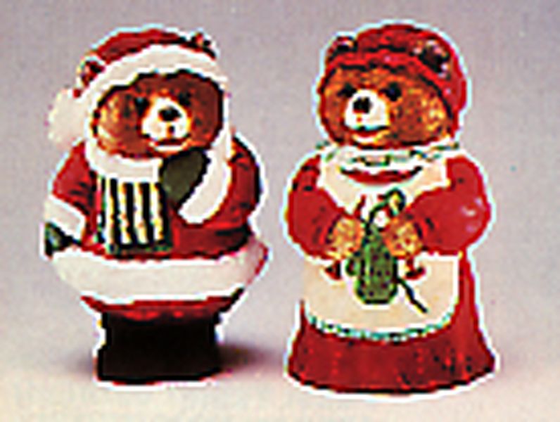 Mr. and Mrs. Claus Bears