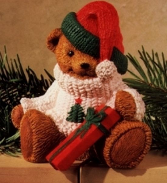 Teddy Bear - Stocking Hanger