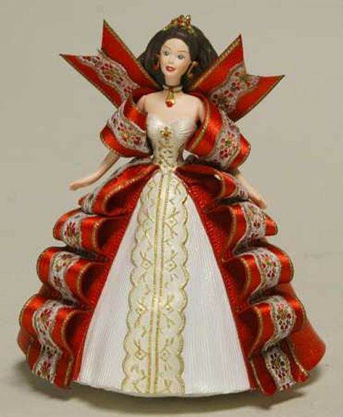 Red Dress with Bows