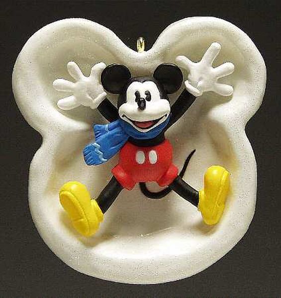 Mickey's Snow Angel