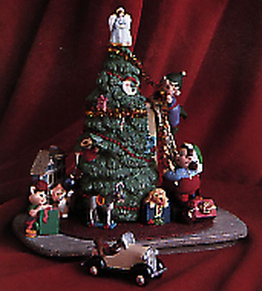 Trimming Santa's Tree
