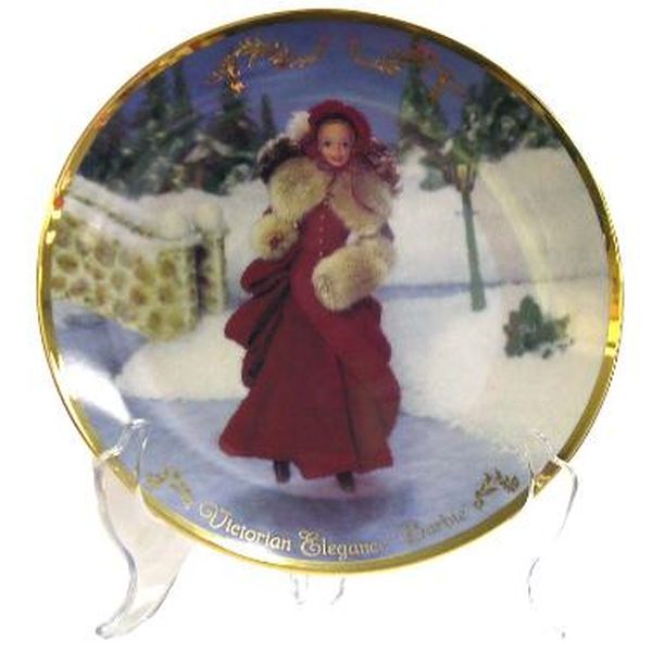 Victorian Elegance Barbie Plate