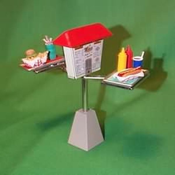 Menu Station with Food Trays