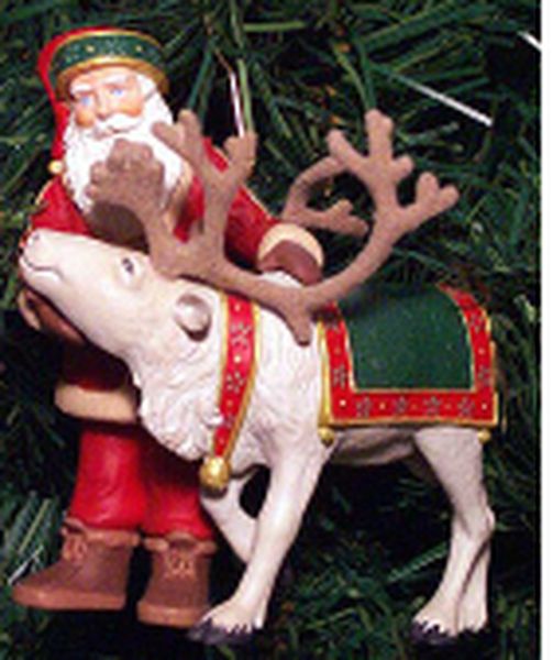 Santa's Deer Friend
