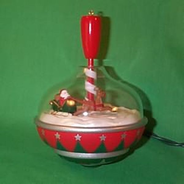 Santa's Spin Top