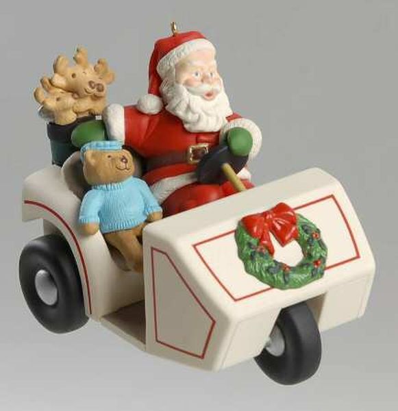 Santa’s Golf Cart