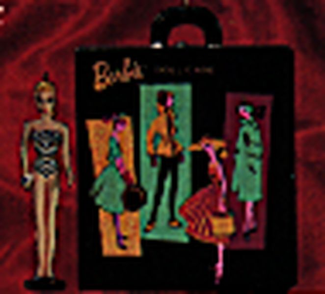 Travel Case and Barbie