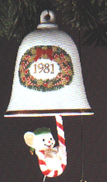 Mouse on Candy Cane