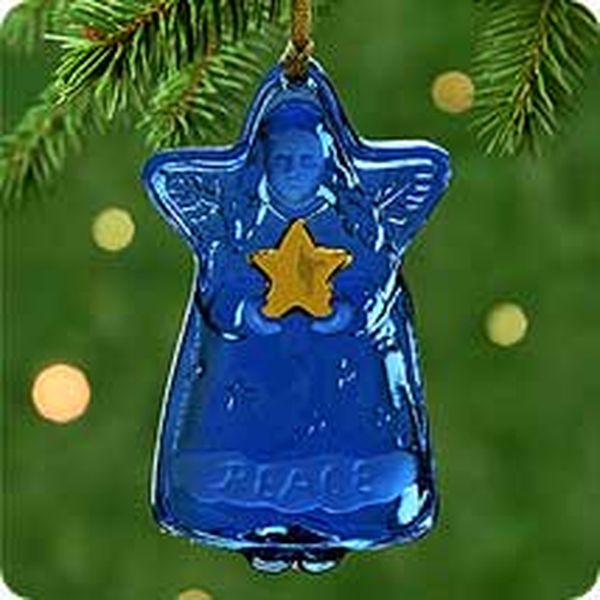 Blue Glass Angel