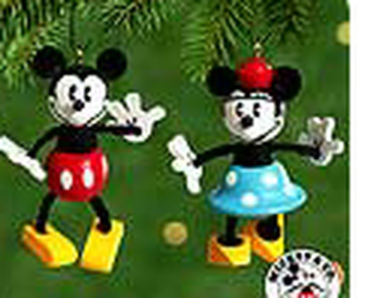 Mickey and Minnie Mouse