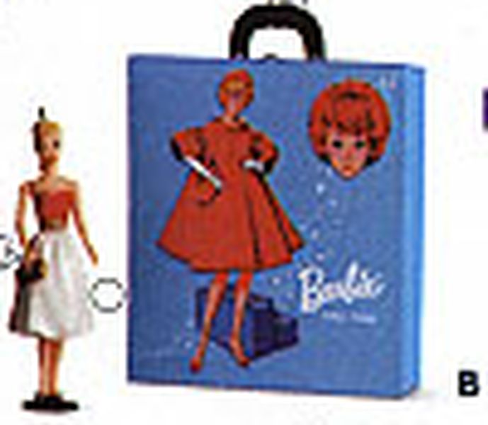 Silken Flame Barbie Ornament and Travel Case