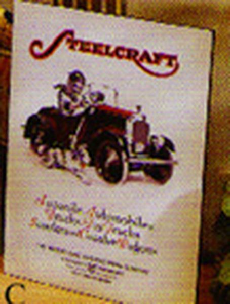 1926 Steelcraft Catalog Cover Tin Sign