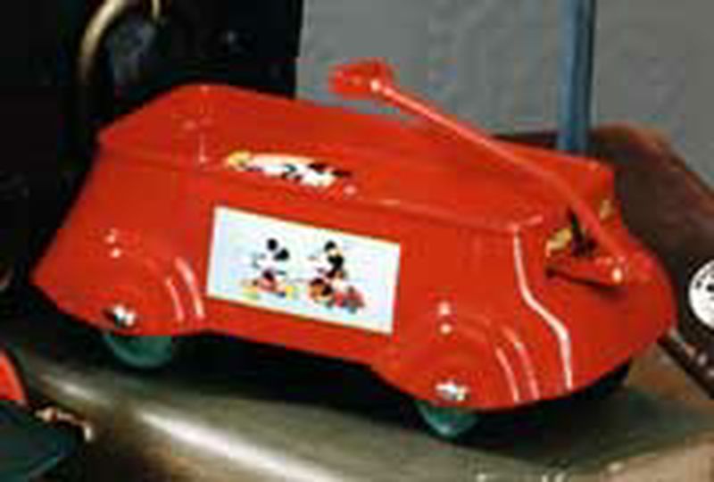 1937 Mickey Mouse Streamline Express Coaster Wagon